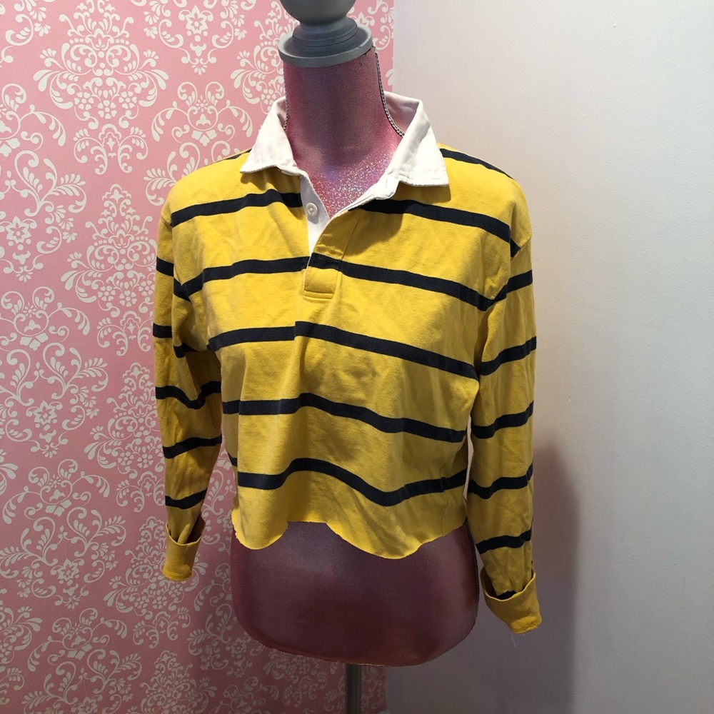 Cropped Ralph Lauren shirt